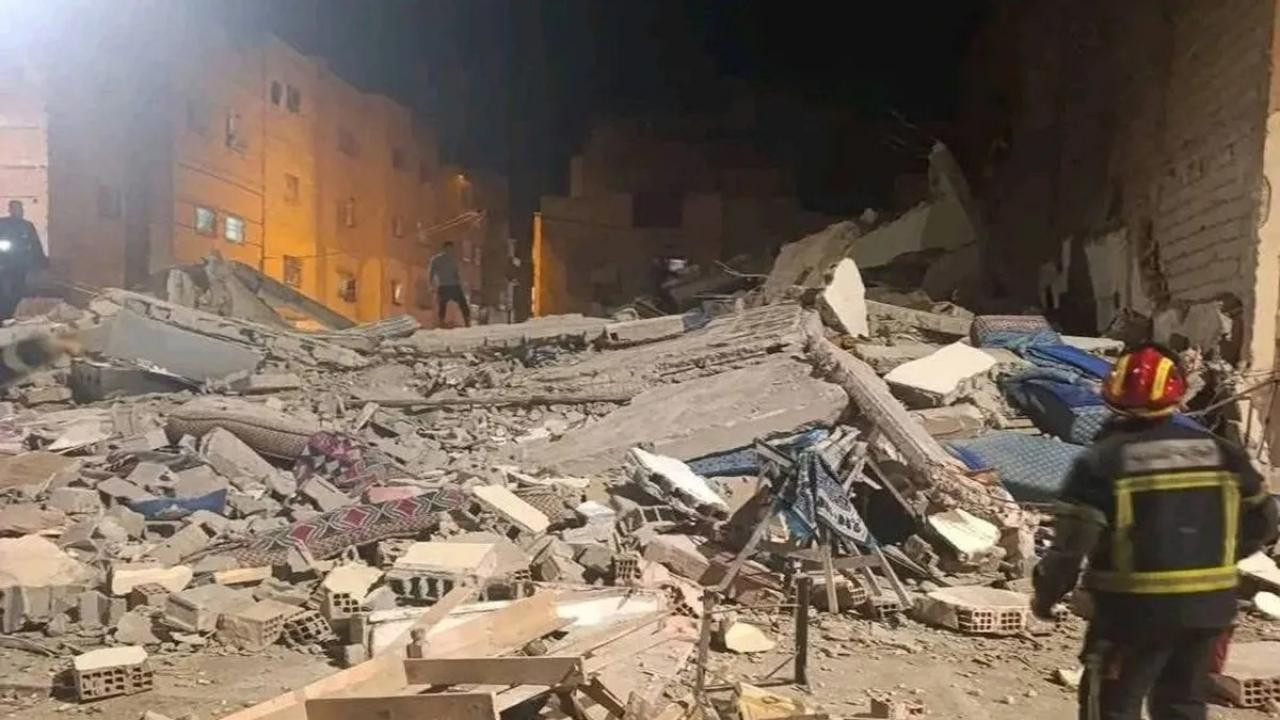 Fas'ta iki bina çöktü! Onlarca ölü ve yaralı var