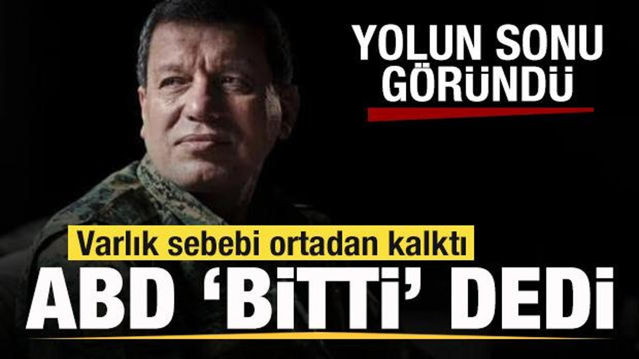 Suriye'de sıcak gelişme! ABD 'bitti' dedi! Varlık sebebi ortadan kalktı Yolun sonu gö